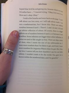 The Fault in Our Stars - I loved this page