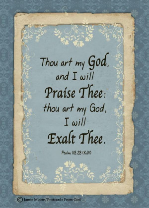 King James Version11828, The Lord, Psalms 118 28, God, Faith, Bible ...