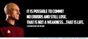 Captain Jean Luc Picard Quotes
