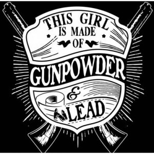 Men's Hoodie. This Girl is Made of Gunpowder and Lead. Hoodie ...