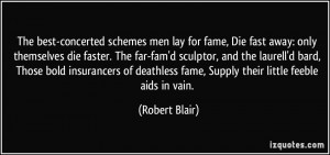 More Robert Blair Quotes