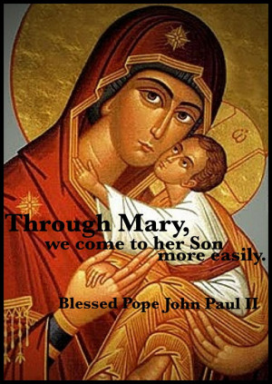 Mary, Mother of God, thank you for always guiding me in life Happy ...
