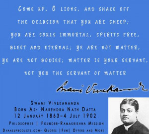 Quotes-Swami-Vivekananda-You are a Lion