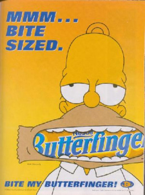 Butterfinger Simpsons