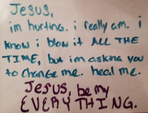 jesus, be my everything ️