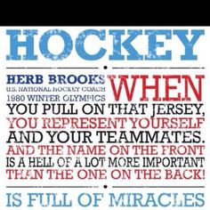 ... just you miracl herb brook herbs sport team motivational hockey quotes