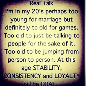 Stability consistency and loyalty