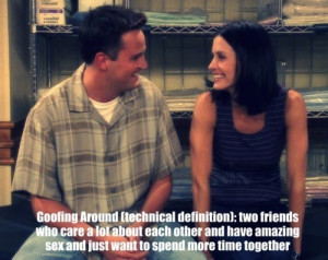 Friends Monica & Chandler