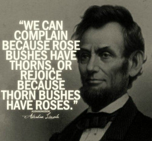 Filed Under: Uncategorized · Tagged: Abraham Lincoln , quotes