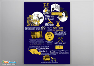 words to live by poster if you are like us you can t get enough of ron ...