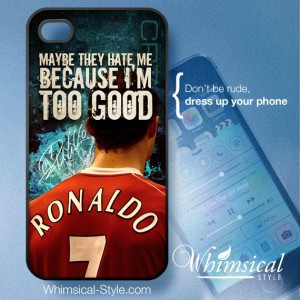 Cristiano Ronaldo Quote iPhone 5 / 5S Case