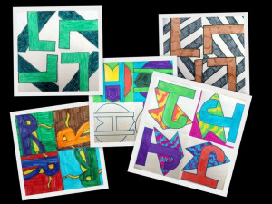 Art & Math: Turn & rotate | Greystone Art Weblog