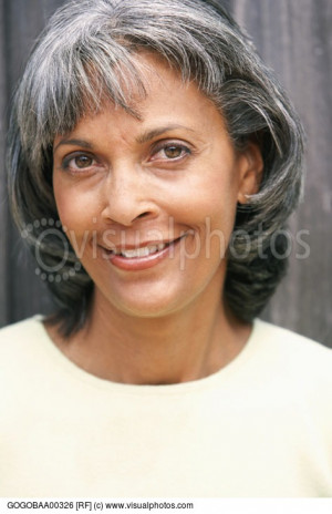 Middle Aged African Woman