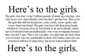 Here's To The Girls