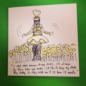 ... -- it's the thought that counts. (lyrics from Blind Melon, No Rain