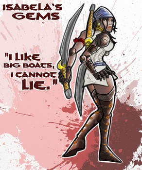 Isabela Quote (art by David Stonecipher) Isabela Quote (art by David ...