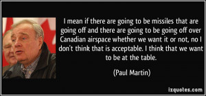 mean if there are going to be missiles that are going off and there ...