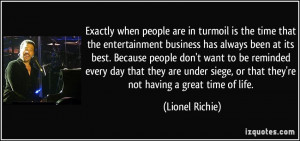 More Lionel Richie Quotes