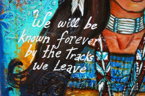 Native American Quotes About Family Native american woman.