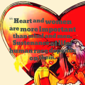 ... mind and men sustenance of life human race depends on them quotes from