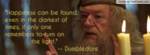 Dumbledore Quote cover