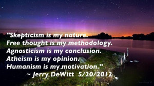 Jerry DeWitt skepticism atheism humanism