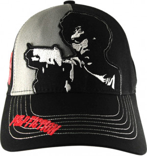 Pulp Fiction Jules Winnfield Quote Embroidered Flexible Hat