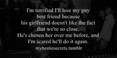 bestie secrets, secret, confession, guy best friend, terrified, lose ...