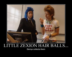 Little zexion hair balls... by iBloom