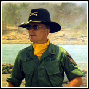 Yellow Cavalry Scarf worn by Robert Duvall as LTC Kilgore in ...