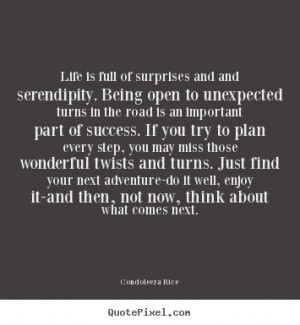 Customize picture quotes about life - Life is full of surprises and ...