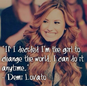 Demi Lovato quotes