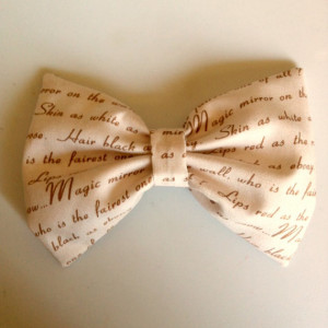 Snow White Quotes Hair Bow