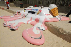 as a kid the summertime tragedy of dropping newly scooped ice cream on ...
