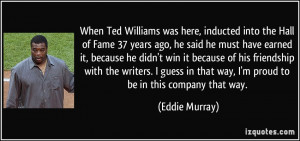 More Eddie Murray Quotes