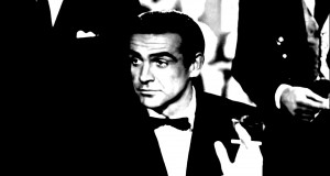 Black & White: Sean Connery as James Bond in Dr. No