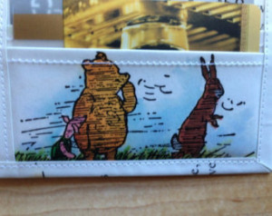 Winnie the Pooh - Recycled Bifold Wallet - Pooh and Christopher Robin
