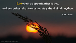 Life Quotes-Thoughts-Jim Carrey-Opportunities-Afraid-Best Quotes