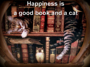 happiness-quote-cats-books
