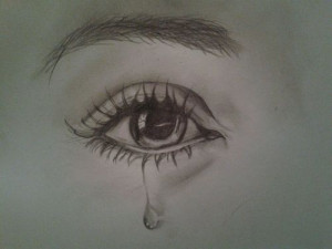 draw crying eyes step 5 living with a depressed mom sad eyes with ...