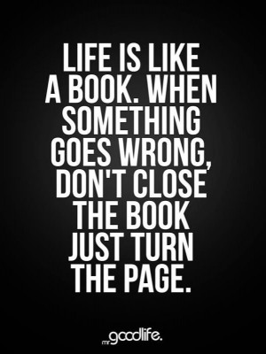 Just turn the page
