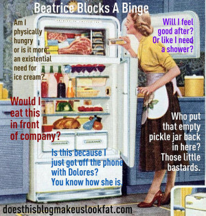 ... binge eating disorder . Take a moment to Block a Binge with Beatrice