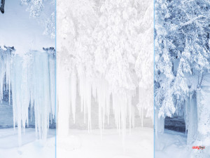 Winter Icicle Template For
