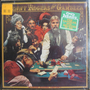 Vintage Kenny Rogers The Gambler LP Album