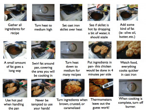 Cast Iron Cooking Instruction 001png picture