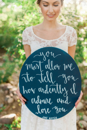 10 Romantic Ways to use Quotes in Your Wedding