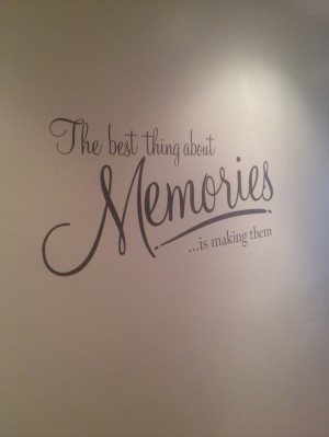 Quote for my memory wall