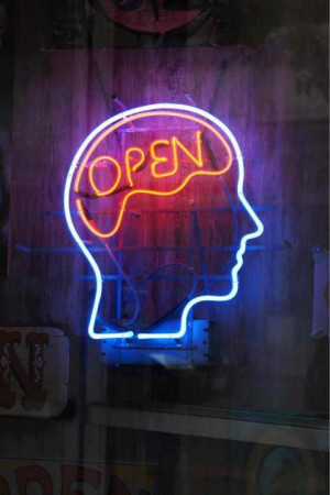 minded, neon sign: Life Quotes, Inspiration, Lights Art, Brain Injury ...