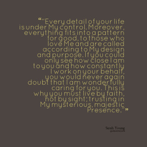 From the Jesus Calling Devotional