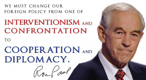 ron paul foreign policy quote